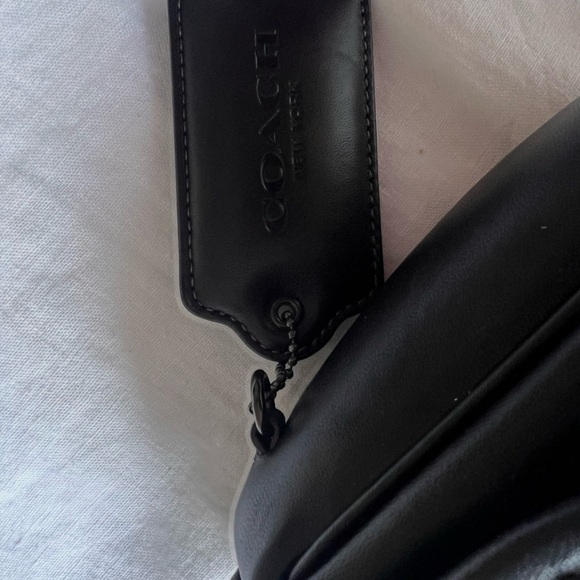 Coach Black Quilted Shoulder Bag - Picture 5 of 8